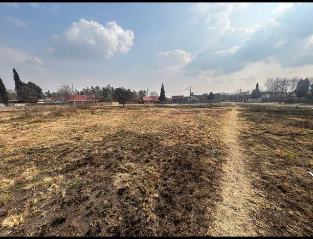 5,116M² VACANT LAND FOR SALE IN VEREENIGING CENTRAL
